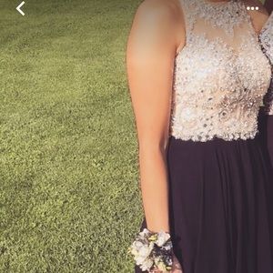 Jovani black prom dress